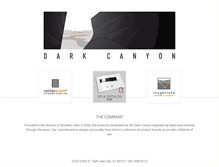 Tablet Screenshot of darkcanyoninc.com